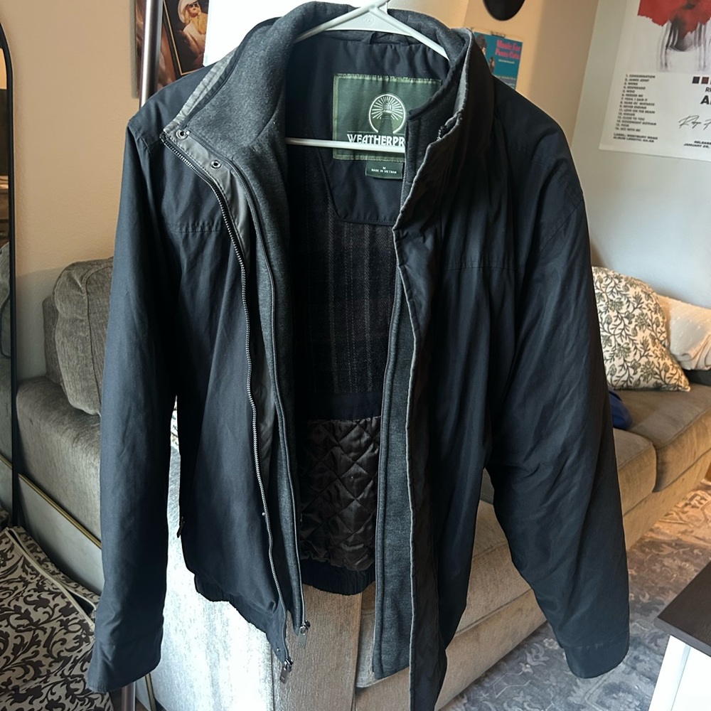 Vintage 90s Black Weatherproof Jacket